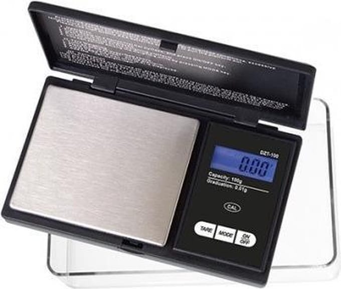 Precisie weegschaal mini pro dzt 0.01 - 100g