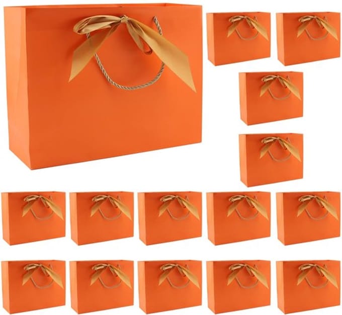Allecto - Papieren geschenkzakken - Feestzakjes met handgrepen