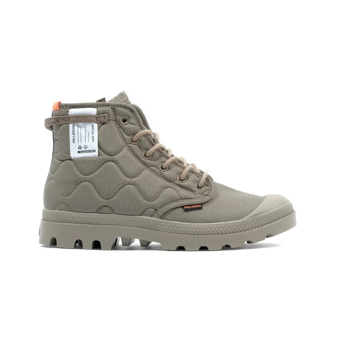 Palladium Pampa Re-quilted Laarzen Groen,Grijs EU 36 Man,Vrouw