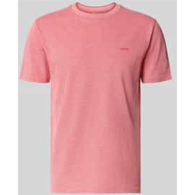 Gant Solid Color Micro Textured Cotton Short Sleeve Polo Pullover Avond Blauw / male