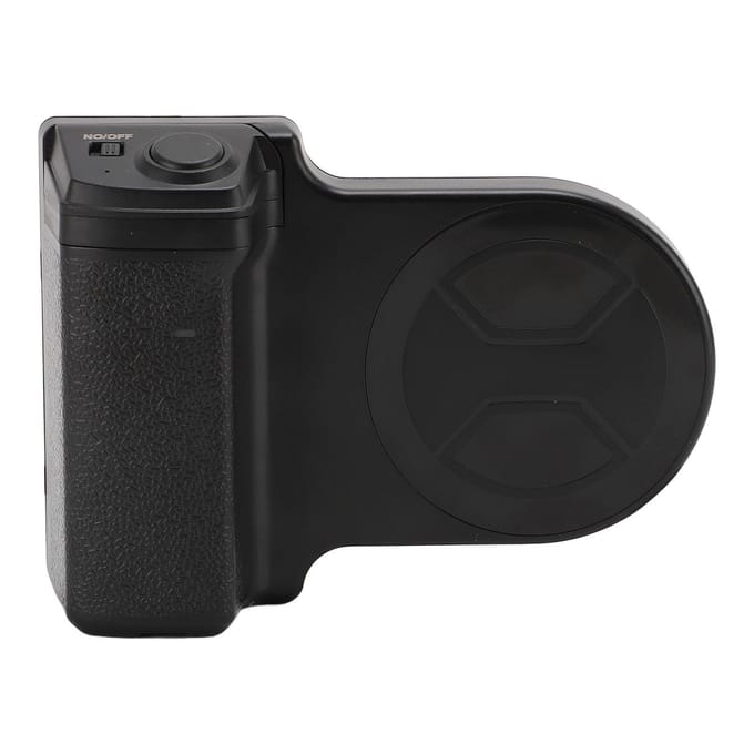 Smartphone Camera Grip Houder Magnetische Statiefbevestiging met Cold Shoe Adapter en Draadloze Ontspanner black