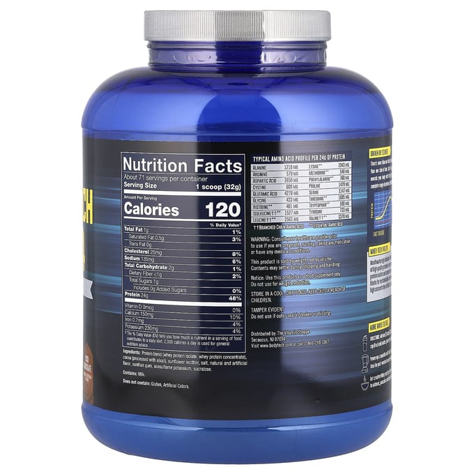 Whey Tech Pro 24, Rijke Chocolade, 2,27 kg(5 lbs)