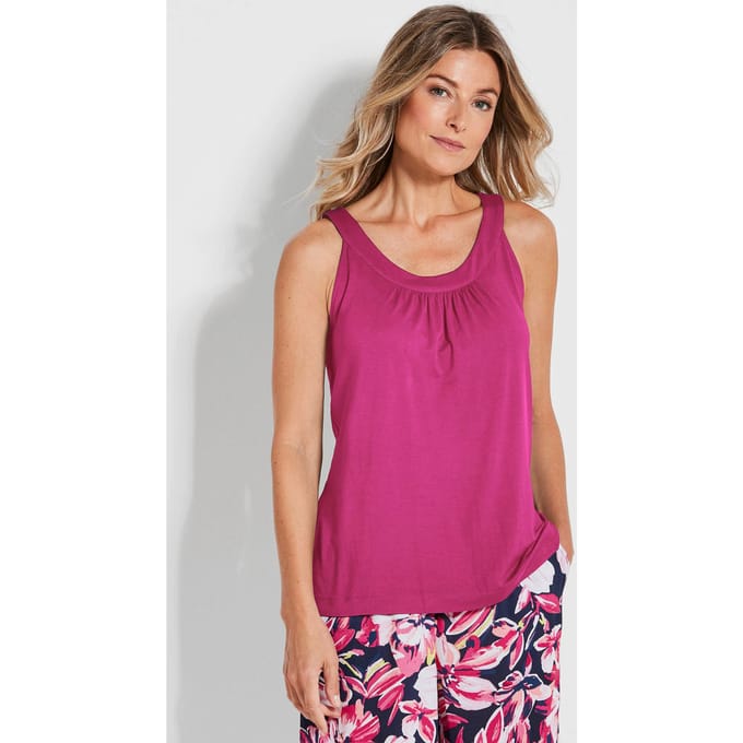 Twee topjes - roze / wit - Gr. 20 van Goldner Fashion