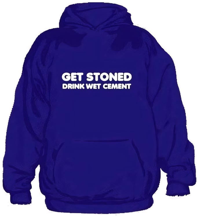 Hybris Get Stoned Drink Wet Cement-hoodie SH-3-10118-H6-8