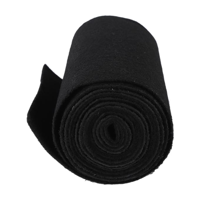 Aanhanger Stapelbed Tapijt Polypropyleen Boot Opvulling 24,5 cm Breedte Accessoire voor Boot Marine black