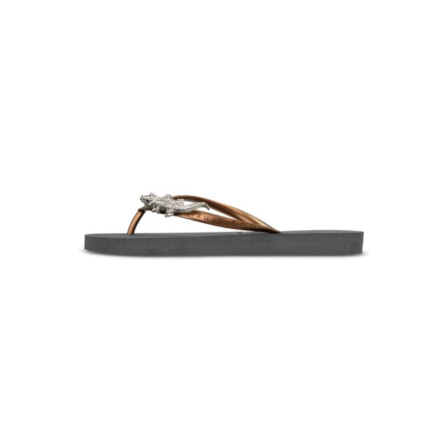 Uzurii | Teenslippers | Dames | Zilver | Maat 37/38