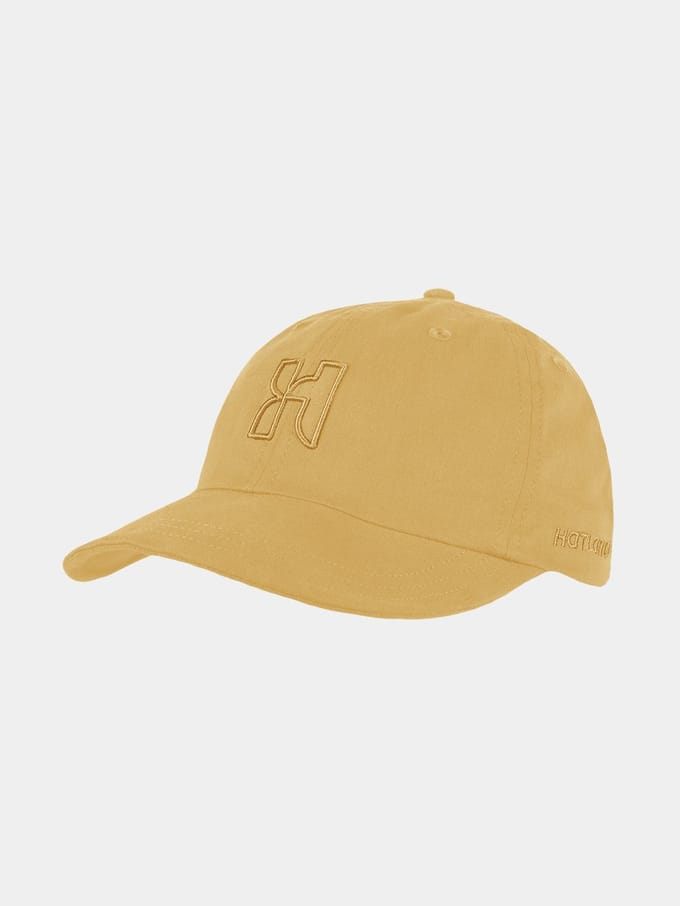 Enzo - Katoenen baseball cap - Mosterd