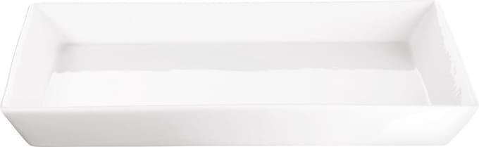 ASA Selection 250°C plus Poletto Serveerbord/Deksel Vierkant - 23 cm x 23 cm - Wit