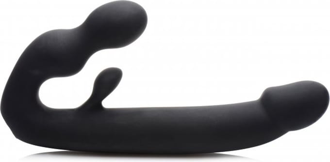 XR Brands - Tri-Volver - Rechargeable Strapless Strap-On