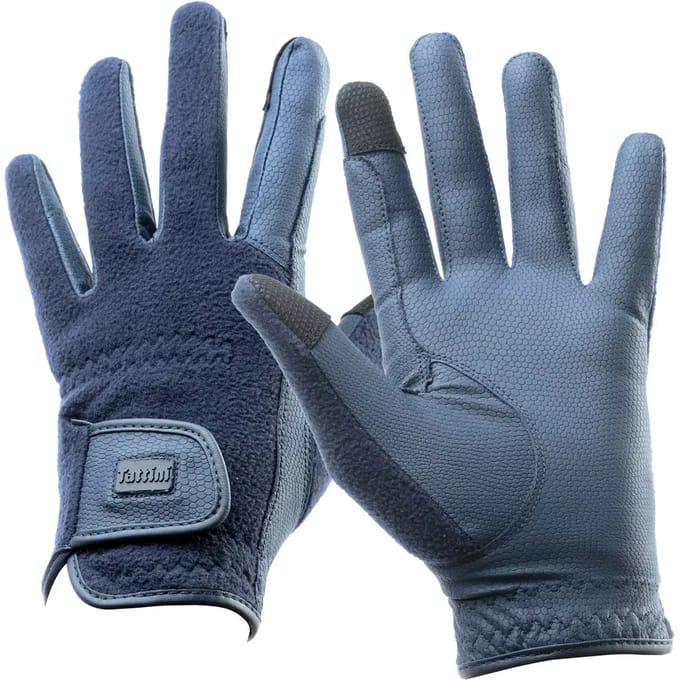Technische handschoenen van stof en fleece Tattini