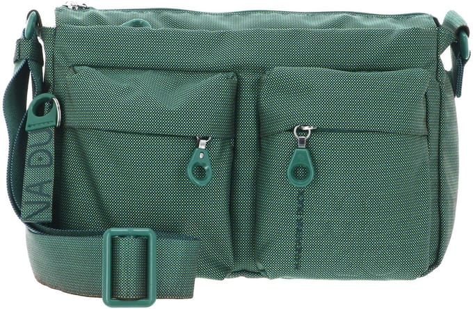 MANDARINA DUCK schoudertas MD20 Medium Crossover Emerald groen