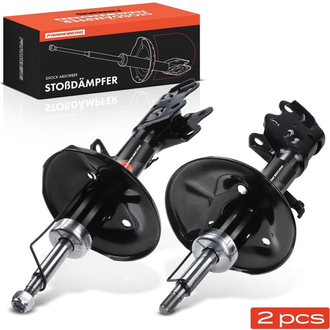 Frankberg 2x Demper Vooras voor Toyota Prius Liftback W2 15L 2003-2009