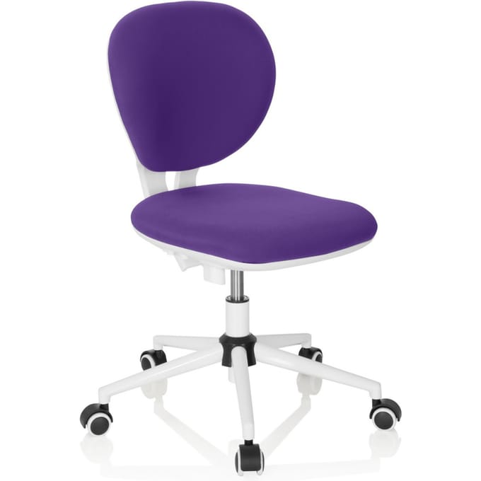 hjh OFFICE KID Vivo - Kinder bureaustoel - Lila - Stof