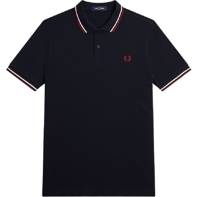 Fred Perry Polo M3600 Navy T55 - Maat S - Heren