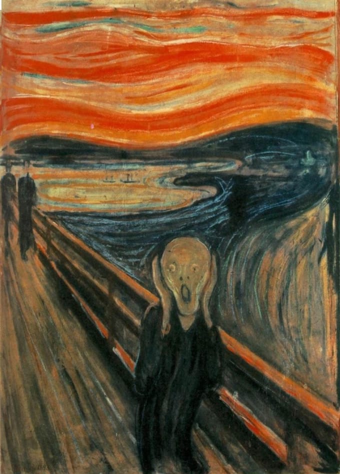 Poster De Schreeuw - Schilderij Edvard Munch - Expressionisme - 70x50 cm
