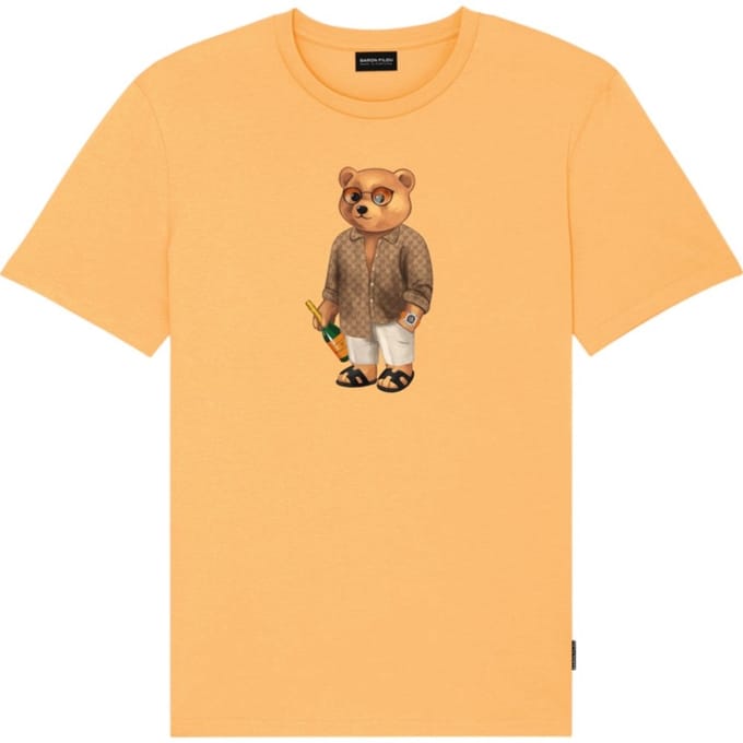 Baron Filou Heren T-shirt Oranje CXVIII