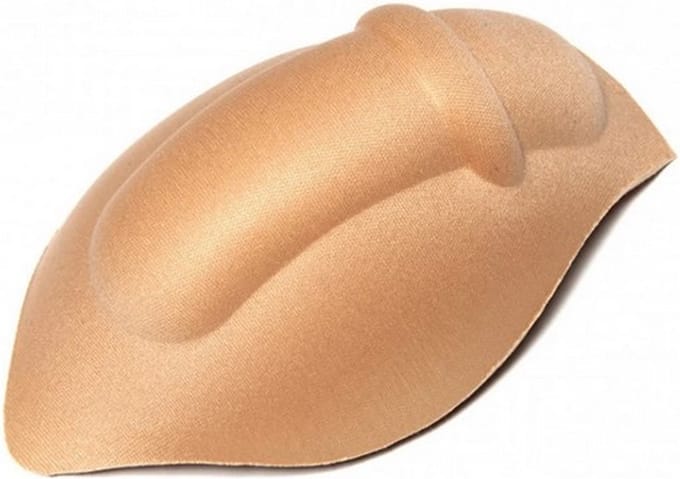 Zwembroek / Onderbroek Opvulling Beige - Packer ( Bulge Cup )