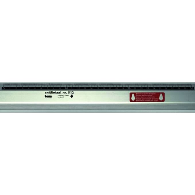 Snijliniaal Bura 512 Antica 30cm aluminium