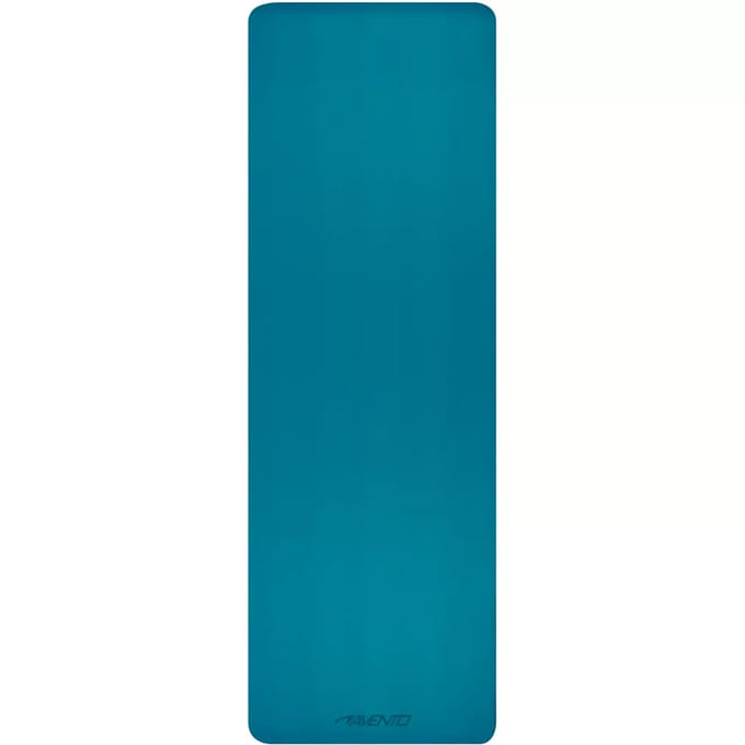 Avento Fitnessmat / Yogamat - TPE - Blauw/Zwart