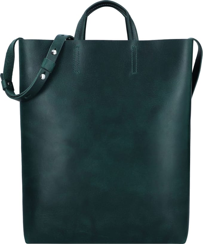 Harold's Paperbag Shopper Tas Leer 33 cm - 13 L - grün