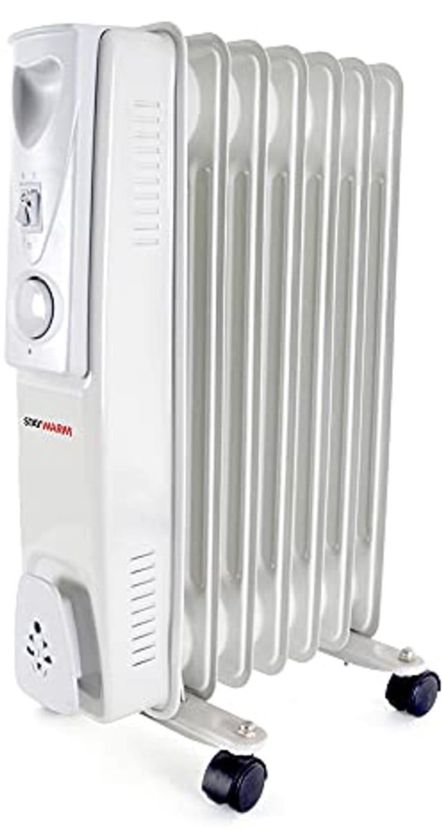 Olie radiator 1500W met 7 vinnen – Grijs