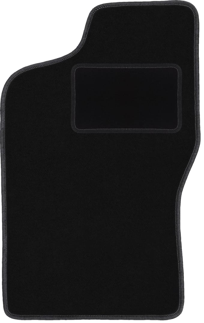 Bestuurdersmat zwart voor: Fiat Cinquecento hatchback (1991-1998)
