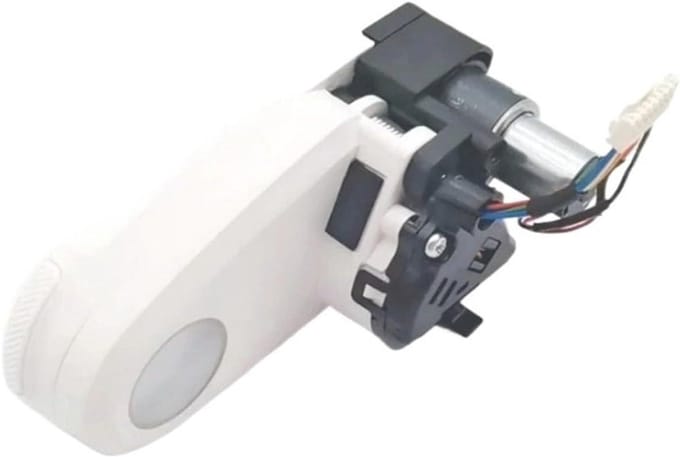 Borstel Motor - Robotstofzuiger Onderdeel - Efficiënt Schoonmaken - Stabiele Rotatie - 50 Gram - Zwart
