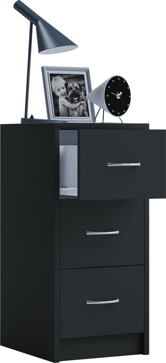 Nachtkastje Bijzettafel Lade Console Boxspring Nachtkastje Boxal Maxi