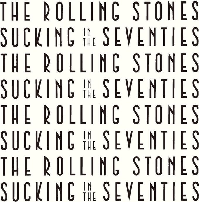 The Rolling Stones - Sucking In The Seventies (CD) (Limited Japanese Edition) (Remastered)