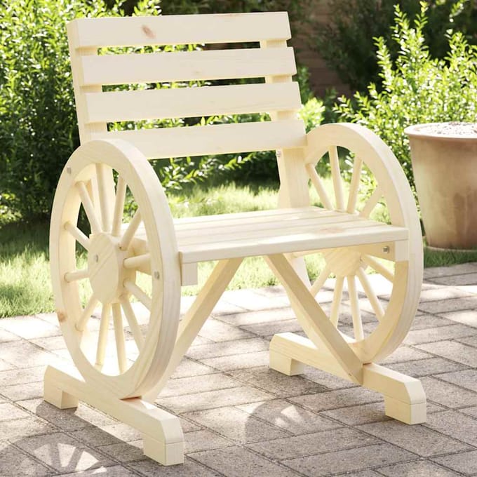 vidaXL - Tuinstoelen - 2 - st - 58x58x78,5 - cm - massief - vurenhout
