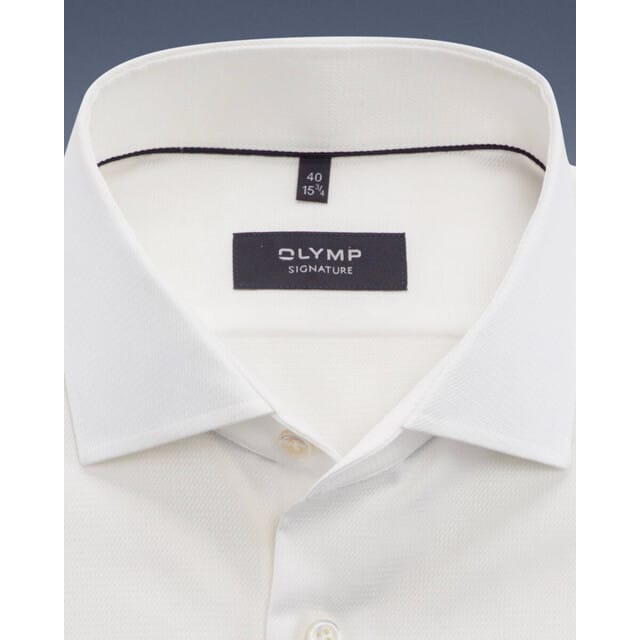 OLYMP Signature Overhemd, Tailored Fit, Signature Kent, Champagne