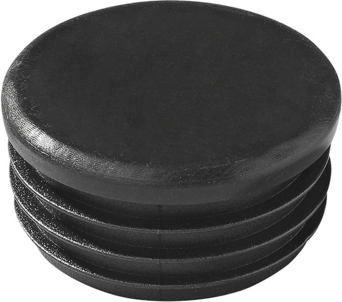 ProPlus Ronde insteekdop - Ø 40 mm - zwart - PE materiaal - soepele kwaliteit