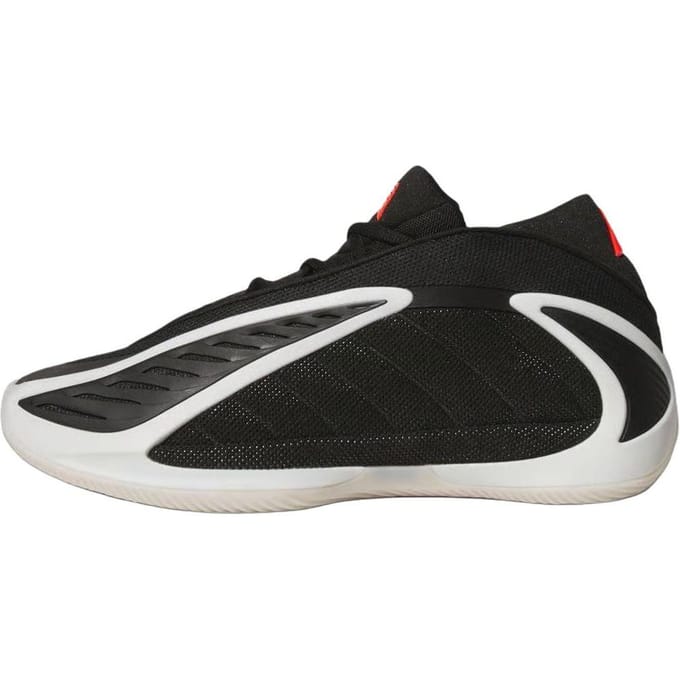 Adidas Anthony Edwards Sneakers Heren - Zwart - Maat 42 - Mesh/Synthetisch