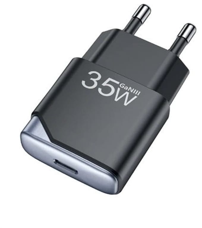 OneOne 35W snellader met USB C poort. PD PPS Quick Charge lader. Platte GAN oplader adapter past op Kobo (Rakuten) eReader Elipsa, Elipsa 2E, Sage, Libra 2, Libra Colour, Clara 2E, Clara Colour, Clara BW - Kindle (Amazon) Scribe