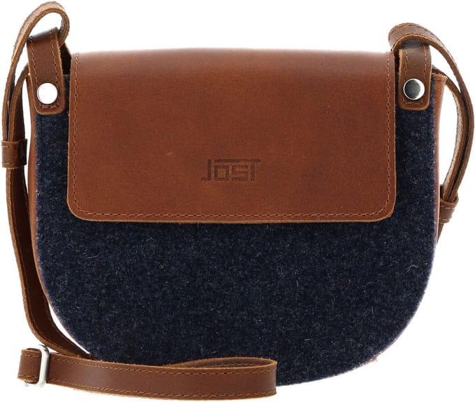 JOST Schoudertas Farum Crossover Bag Blue Blauw