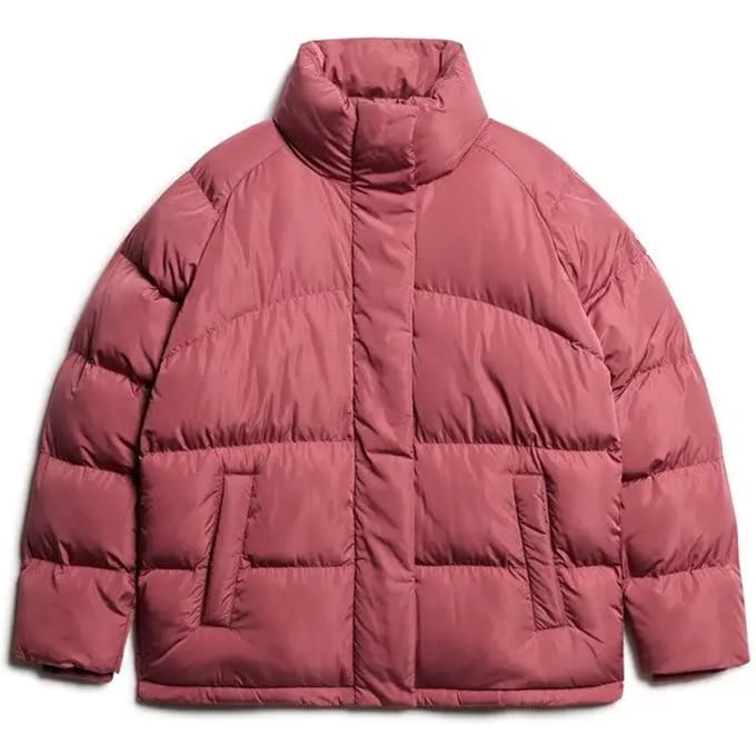 Superdry - Halflange pufferjas - Dames - Gewatteerde jassen