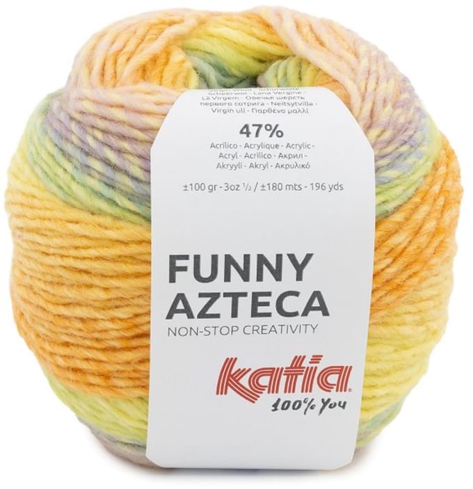 Katia Funny Azteca - 203 sahara - Wol/Acryl Garen