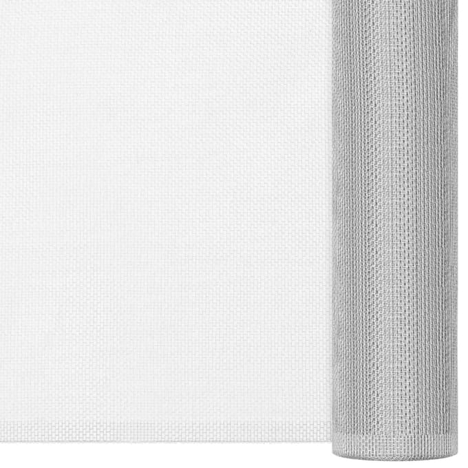 vidaXL - Gaas - 60x500 - cm - aluminium - zilverkleurig