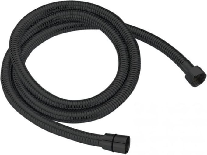 Diamond Line - Doucheslang 150cm - RVS - Mat Zwart