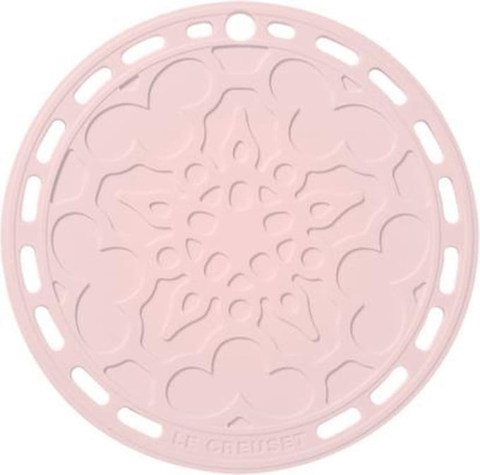 LE CREUSET - Siliconen - Onderzetter 20cm Shell Pink
