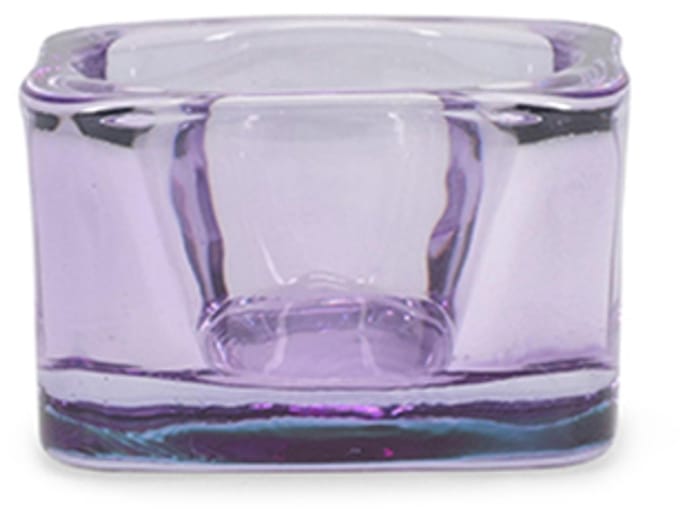 ONA Theelichthouder 5x5cm violet Mood - set/2