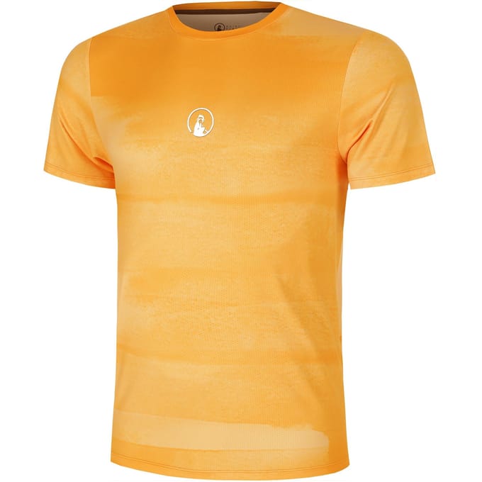 Quiet Please Endlessly Receiver Wipe T-shirt Jongens-Oranje,Wit