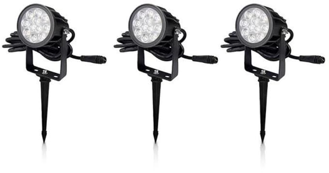 Set Tuinspot met grondpen zwart | 24 Volt | 6 W | RGB + CCT