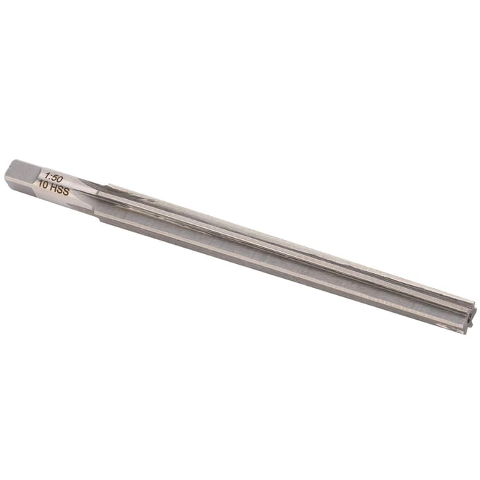 Alésoir Machine Mandrin Acier Rapide Queue Cylindrique Broche Conique Outil de Quincaillerie 10mm