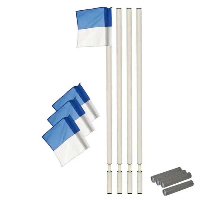 Hoek voetbalvlag Kuebler Sport (x4)