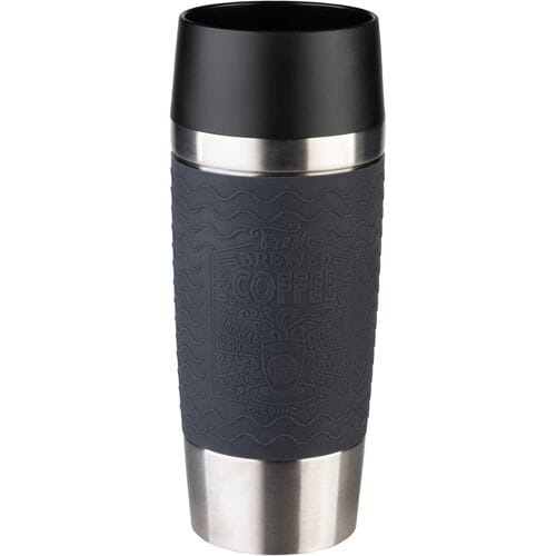 Tefal Thermosbeker EMSA Travel Mug, 360 ml (Grijs)