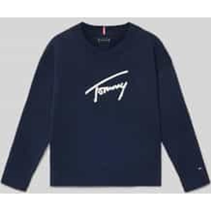 Regular fit gebreide pullover van puur katoen, model 'VARSITY'