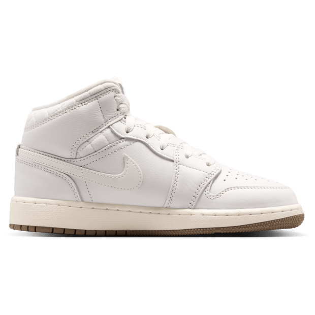 Jordan Aj1 Mid Kindersneakers - Zwart - Maat 40 - Mesh/Synthetisch