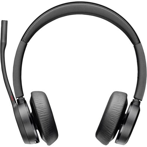 HP Poly Voyager 4320 USB-C Headset +BT700 Dongle On Ear headset Bluetooth Stereo Zwart Noise Cancelling Computer