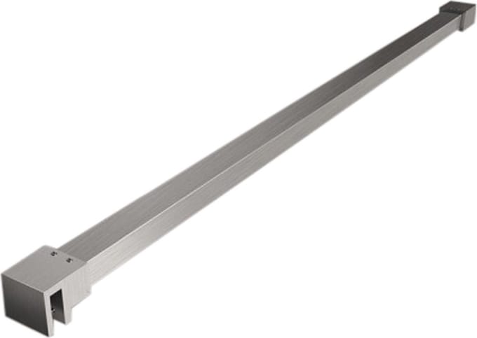 Wiesbaden Slim Stabilisatiestang 120 cm - Geborsteld Staal